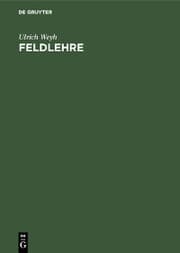 Cover von Feldlehre