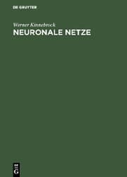 Cover von Neuronale Netze
