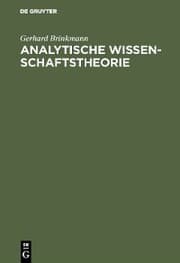 Cover von Analytische Wissenschaftstheorie