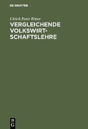 Cover von Vergleichende Volkswirtschaftslehre