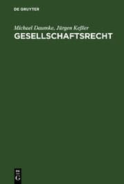 Cover von Gesellschaftsrecht