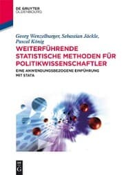 Cover von Weiterführende statistische Methoden für Politikwissenschaftler