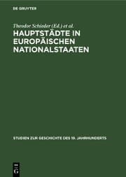 Cover von Hauptstädte in europäischen Nationalstaaten