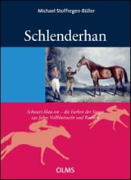 Cover von Schlenderhan. Schwarz-blau-rot - die Farben der Sieger.
