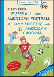Cover von Alles über Fußball und American Football/All About Soccer and American Football