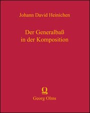 Cover von Der Generalbaß in der Komposition