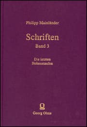 Cover von Schriften / Die letzten Hohenstaufen