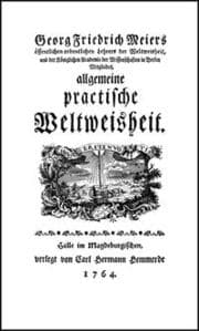 Cover von Allgemeine practische Weltweisheit