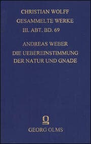 Cover von Die Uebereinstimmung der Natur und Gnade