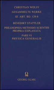 Cover von Philosophia methodo scientiis propria explanata