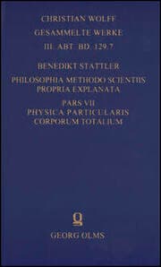 Cover von Philosophia methodo scientiis propria explanata