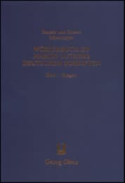 Cover von Wörterbuch zu Martin Luthers Deutschen Schriften Kerl - Klagen