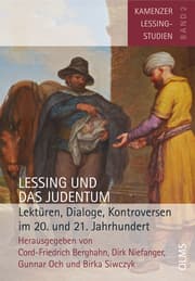 Cover von Lessing und das Judentum