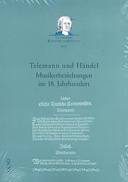 Cover von Telemann und Händel - Musikerbeziehungen im 18. Jahrhundert