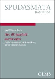 Cover von Hoc illi praetulit auctor opus