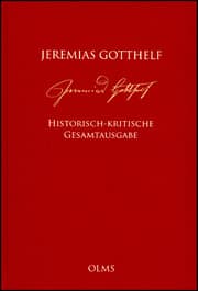 Cover von Jeremias Gotthelf: Historisch-kritische Gesamtausgabe (HKG)