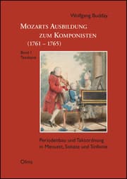 Cover von Mozarts Ausbildung zum Komponisten (1761-1765)