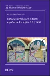 Cover von Espacios urbanos en el teatro español de los siglos XX y XXI