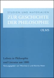 Cover von Leibniz in Philosophie und Literatur um 1800