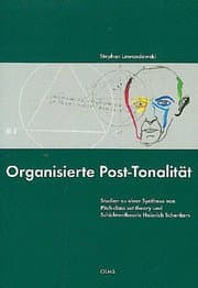 Cover von Organisierte Post-Tonalität