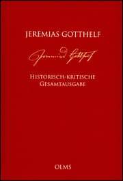Cover von Jeremias Gotthelf: Historisch-kritische Gesamtausgabe (HKG)