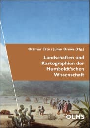 Cover von Landschaften und Kartographien der Humboldt'schen Wissenschaft