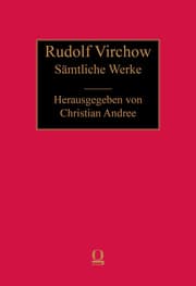 Cover von Rudolf Virchow: Sämtliche Werke