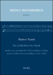 Cover von Die Leiblichkeit der Musik