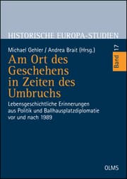 Cover von Am Ort des Geschehens in Zeiten des Umbruchs