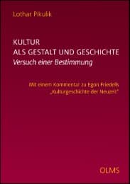 Cover von Kultur als Gestalt und Geschichte. Versuch einer Bestimmung