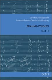 Cover von Brahms-Studien Band 18