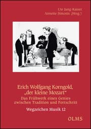 Cover von Erich Wolfgang Korngold,'der kleine Mozart