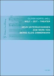Cover von Welt - Zeit - Theater