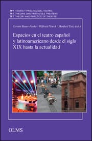 Cover von Espacios en el teatro español y latinoamericano desde el siglo XIX hasta la actualidad