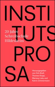 Cover von Institutsprosa