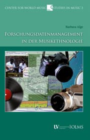 Cover von Forschungsdatenmanagement in der Musikethnologie