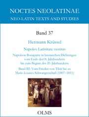 Cover von Napoleo Latinitate vestitus