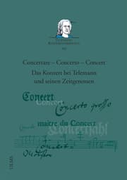 Cover von Concertare - Concerto - Concert