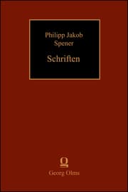 Cover von Philipp Jakob Spener: Schriften - Vier Bücher von wahrem Christentum (1610). Buch 1