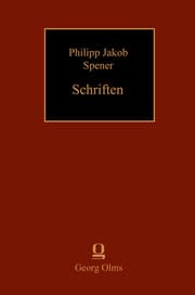 Cover von Philipp Jakob Spener: Schriften. Vier Bücher von wahrem Christentum (1610)