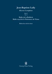 Cover von Ballet de la Raillerie / Ballet royal de la Naissance de Vénus