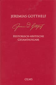 Cover von Jeremias Gotthelf: Historisch-kritische Gesamtausgabe (HKG)