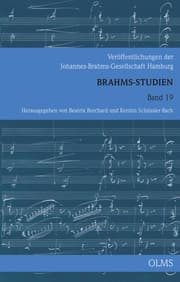 Cover von Brahms-Studien 19