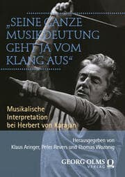 Cover von 'Seine ganze Musikdeutung geht ja vom Klang aus'