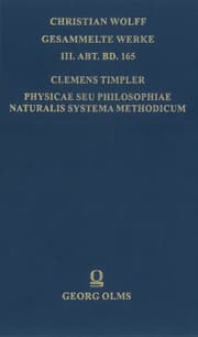 Cover von Physicae seu philosophiae naturalis systema methodicum