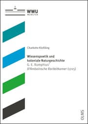 Cover von Wissenspoetik und koloniale Naturgeschichte