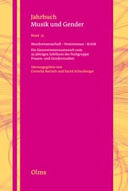 Cover von Musikwissenschaft - Feminismus - Kritik