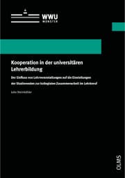 Cover von Kooperation in der universitären Lehrerbildung