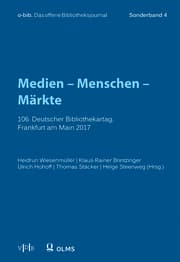 Cover von Medien - Menschen - Märkte