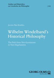 Cover von Wilhelm Windelband's Historical Philosophy